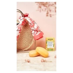 Weleda douche végétale solide Gingembre et Petit grain bio
