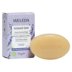 Weleda douche végétale solide Lavande et Vetiver bio