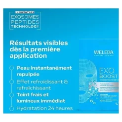 Weleda Exo Boost Masque tissu Hydrobounce à l'acide hyaluronique