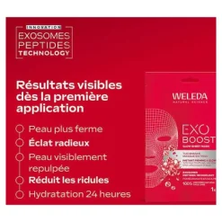 Weleda Exo Boost Masque tissu Glow