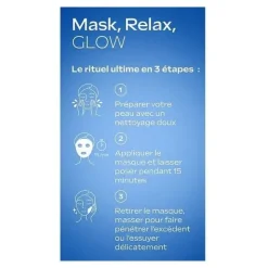 Weleda Exo Boost Masque tissu Collagene Gentiane bleue et Edelweiss