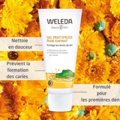 Weleda gel dentifrice bio pour enfant