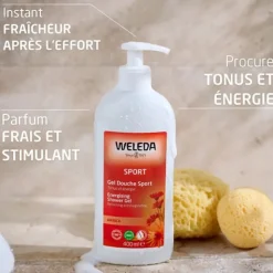 Weleda Gel douche sport Bio à l'Arnica