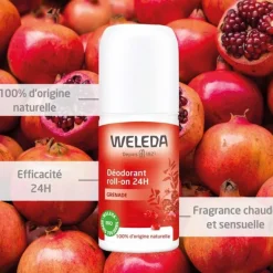 Weleda Grenade déodorant roll on 24h Bio