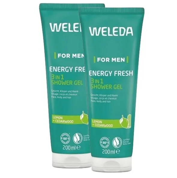 Weleda Homme gel douche 3 en 1