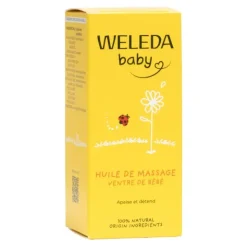 Weleda huile de massage ventre de bébé