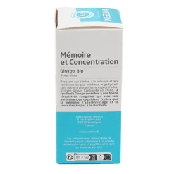 Weleda Mémoire et Concentration Gingko Bio