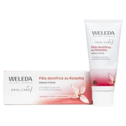 Weleda pâte dentifrice au Ratanhia