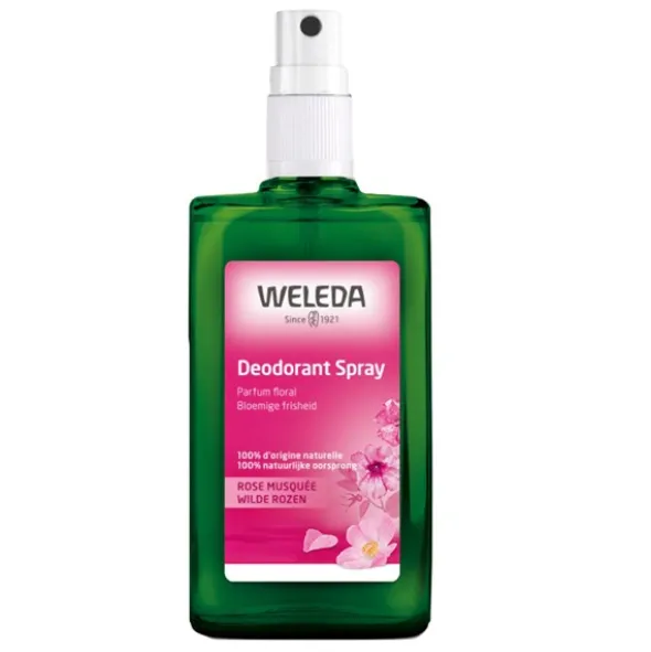 Weleda Rose musquée Déodorant Spray Bio