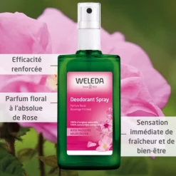 Weleda Rose musquée Déodorant Spray Bio