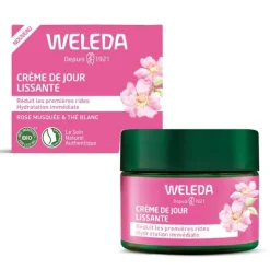 Weleda Rose Musquée et Thé blanc Crème de jour lissante Bio