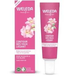 Weleda Rose Musquée & thé blanc contour des yeux lissant Bio