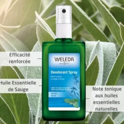 Weleda Sauge spray déodorant Bio