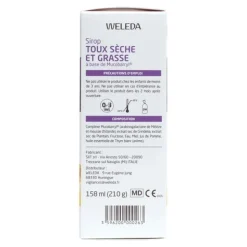 Weleda Sirop toux sèche et grasse