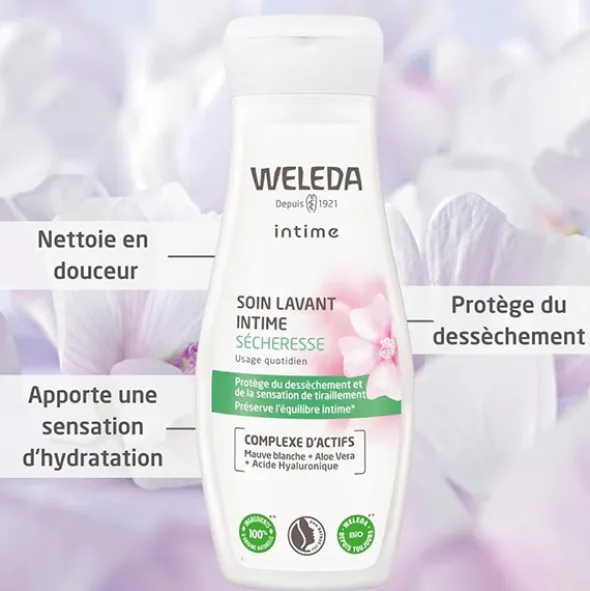 Weleda Soin Lavant Intime Sécheresse Bio