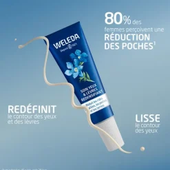 Weleda Soin yeux et lèvres redensifiant Gentiane bleue et Edelweiss