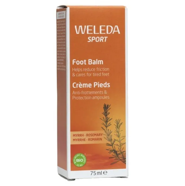 Weleda Sport Crème pieds anti frottement bio