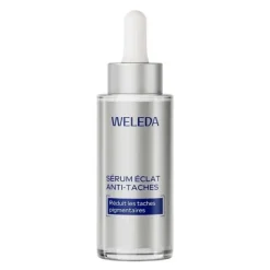 Weleda sérum éclat anti taches Gentiane bleue et Edelweiss