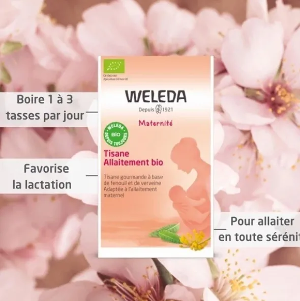 Weleda Tisane allaitement bio sachets