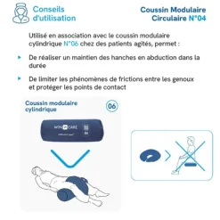 Winncare coussin de positionnement bouée