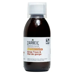 Zarbeil Sirop toux et mal de gorge