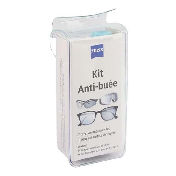 Zeiss kit anti-buée pour lunettes