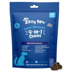 Zesty paws Multifonctions friandises pour chien âgé