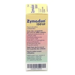 Zymaduo 150 UI solution buvable