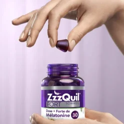 ZzzQuil Fort Sommeil gummies