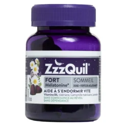ZzzQuil Fort Sommeil gummies