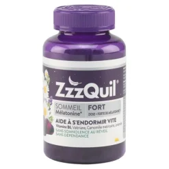 ZzzQuil Fort Sommeil gummies
