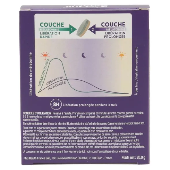 ZzzQuil Sommeil comprimés