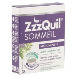ZzzQuil Sommeil comprimés