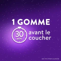 ZzzQuil Sommeil gummies Mangue banane