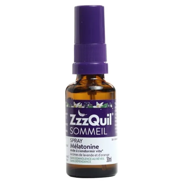 ZzzQuil Sommeil Spray mélatonine